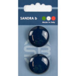 Uniegekleurde knopen achtersteek 25 mm | Sandra Ab